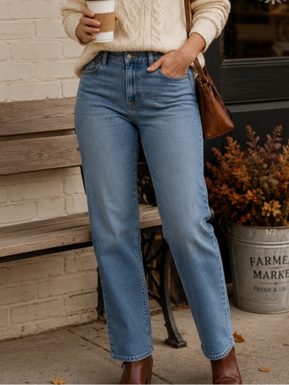Gloria Vanderbilt Amanda Light Wash Jeans | Classic High Rise Denim Size 16